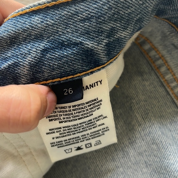 Citizens of Humanity Charlotte high rise straight leg Jean - moondust - Picture 16 of 16